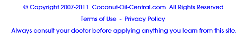 footer for Coconut Oil Nutrition page